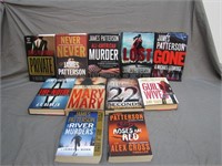 Large Lot Of James Patterson Books