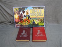 Vintage Uncle Wiggly Lot (Game & 2 Books)