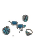Native American broken jewelry