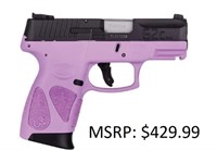 Taurus G2C 9mm Black/Light Purple Pistol