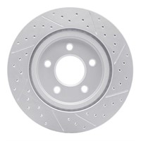 Drilled and Slotted Brake Rotor