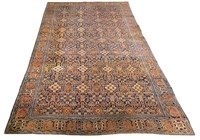 Antique Persian Ferahan Herati Carpet, 21' x 11'