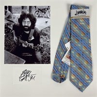 Jerry Garcia Autograph/ Signature with LE Tie