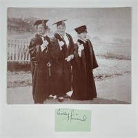 "Three Stooges" Curley Howard Autograph/ Signature