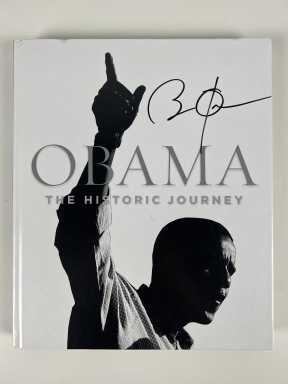 President Barack Obama Autographed Book