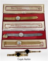 Group of Vintage Wrist Watches- Henri Gireaux