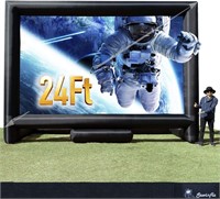 24Ft Inflatable Projector Screen with Blower