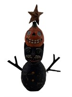 Greg Guedel Wood Carved Halloween Figure