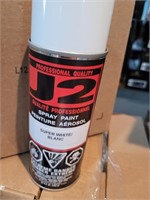 case - 6 spray paint J2 super white