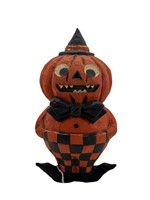 Greg Guedel Carved Halloween Figure