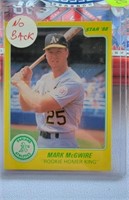 1988 Mark Mcguire rookie card