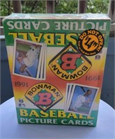 1991 Bowman baseball sealed box