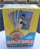 1990 Bowman baseball sealed box