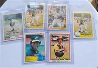 Rickey Henderson Ozzie Smith baseball cards