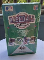 1990 Upper Deck baseball box of cards.  Sealed
