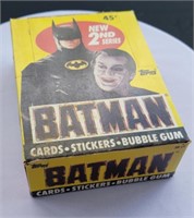 1989 Topps Batman trading cards