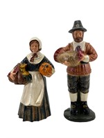 Pair of Salem Collection Pilgrim Figures