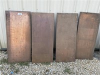 15" x 36" Sheets of Copper