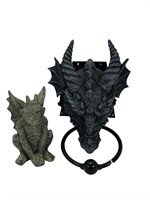 Lot of 2 Gothic Halloween Items