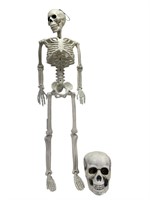 Lot of 2 Skeleton Halloween Decorations
