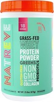 Natreve Whey Protein - Fudge Brownie 4 PACK