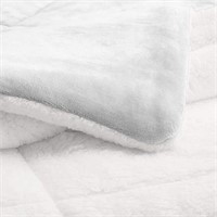 Twin Micromink Sherpa Comforter 2-Piece