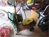KARCHER PRESSURE WASHER ON CART WITH WAND