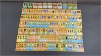 167pc Vtg Jungle Pokemon Cards w/ Error Holo