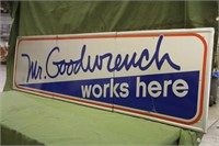 GM - Chevrolet Mr. Goodwrench 3pc Sign Approx 108"
