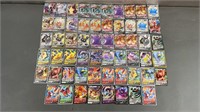 58pc Rare Pokemon Cards w/ Full Arts, Shiny +