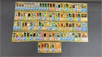 107pc Vtg Fossil Pokemon Cards