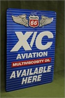 Phillips 66 Aviation Oil Tin Sign Approx 24" x 18"