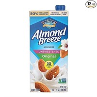 Almond Breeze Dairy Free Almondmilk, Unsweet