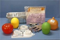 4 Produce Keepers, 2 Egg-Slicers, Small Candy Mold