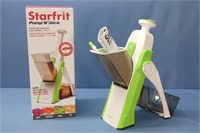 Starfrit 'Pump'N'Slice' With Box & Manual, AS NEW