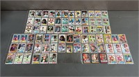 78pc 1970s-80s Topps Football Cards w/ HOFs