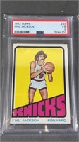 PSA 5 1972 Topps Phil Jackson Basketball Card