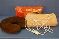 "Life" Brand Electric Heating Pad & Neck Pillow