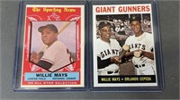 1959-64 Topps Willie Mays Baseball Cards