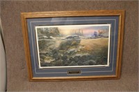 Terry Doughty "Walleye on the Rocks" Numbered 1196