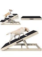 WOFAFA
4TIER DOG STAIRS 
ADJUSTABLE SIZE 
16IN