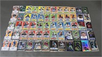 60pc Autographed Football Rookie Cards