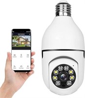 Wireless WiFi Light Bulb Security Camera