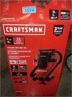 Craftsman 4 gallon 15 liter wet/dry vacuum