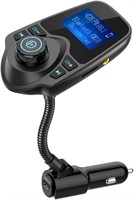 Nulaxy Bluetooth Car FM Transmitter Audio Adaptere