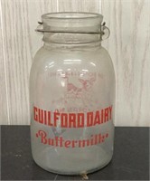 Guilford Dairy Buttermilk Jar