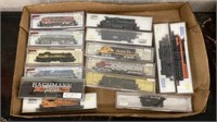 Lot of 14 N Scale Train Engines