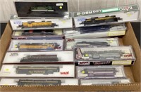 Lot of 13 N Scale Train Engines