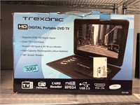 Trexonic digital portable dvd tv