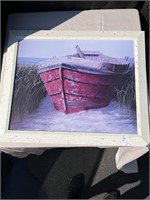 Framed Art Boat